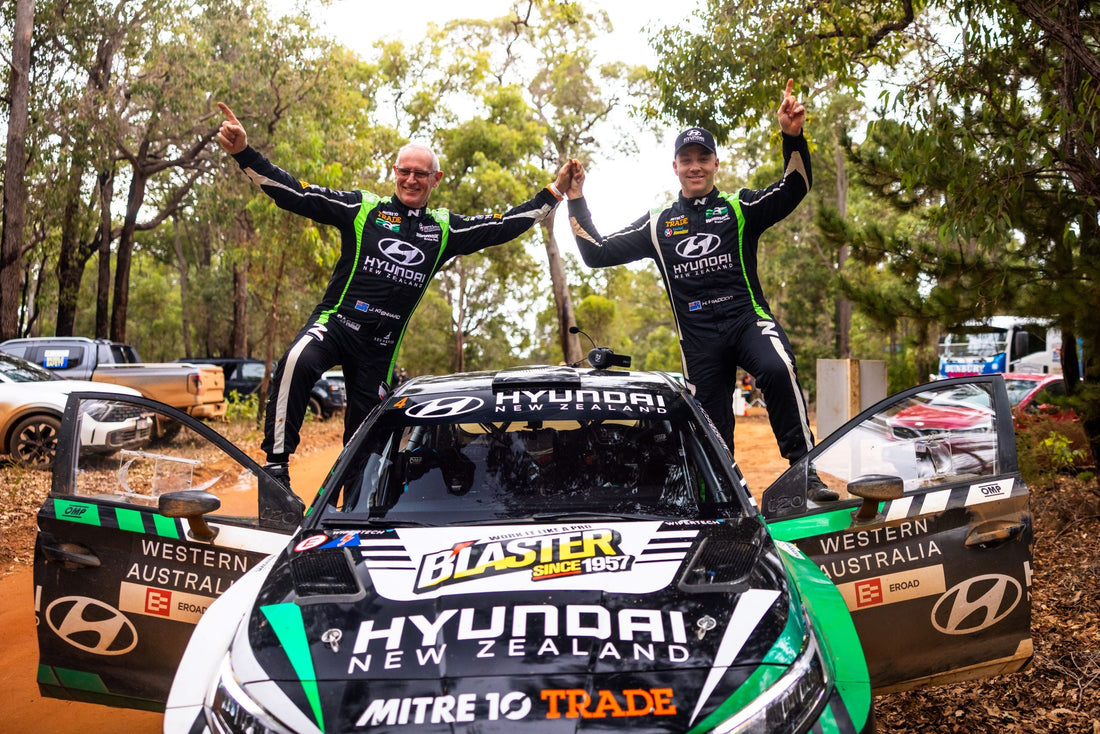 Paddon and Kennard take hard-fought rally win at Western Australia